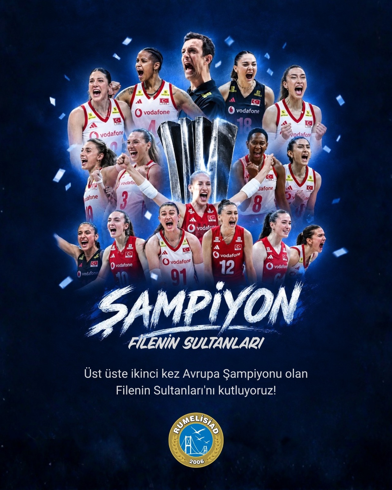 FİLENİN SULTANLARI ŞAMPİYON...