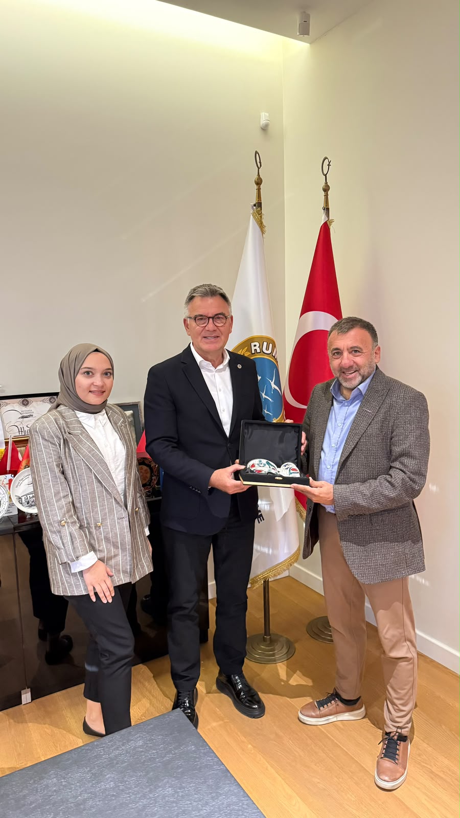 🤝 RUMELİSİAD BAŞKANIMIZ ALİ MUTLU’YA HAYIRLI OLSUN ZİYARETİ