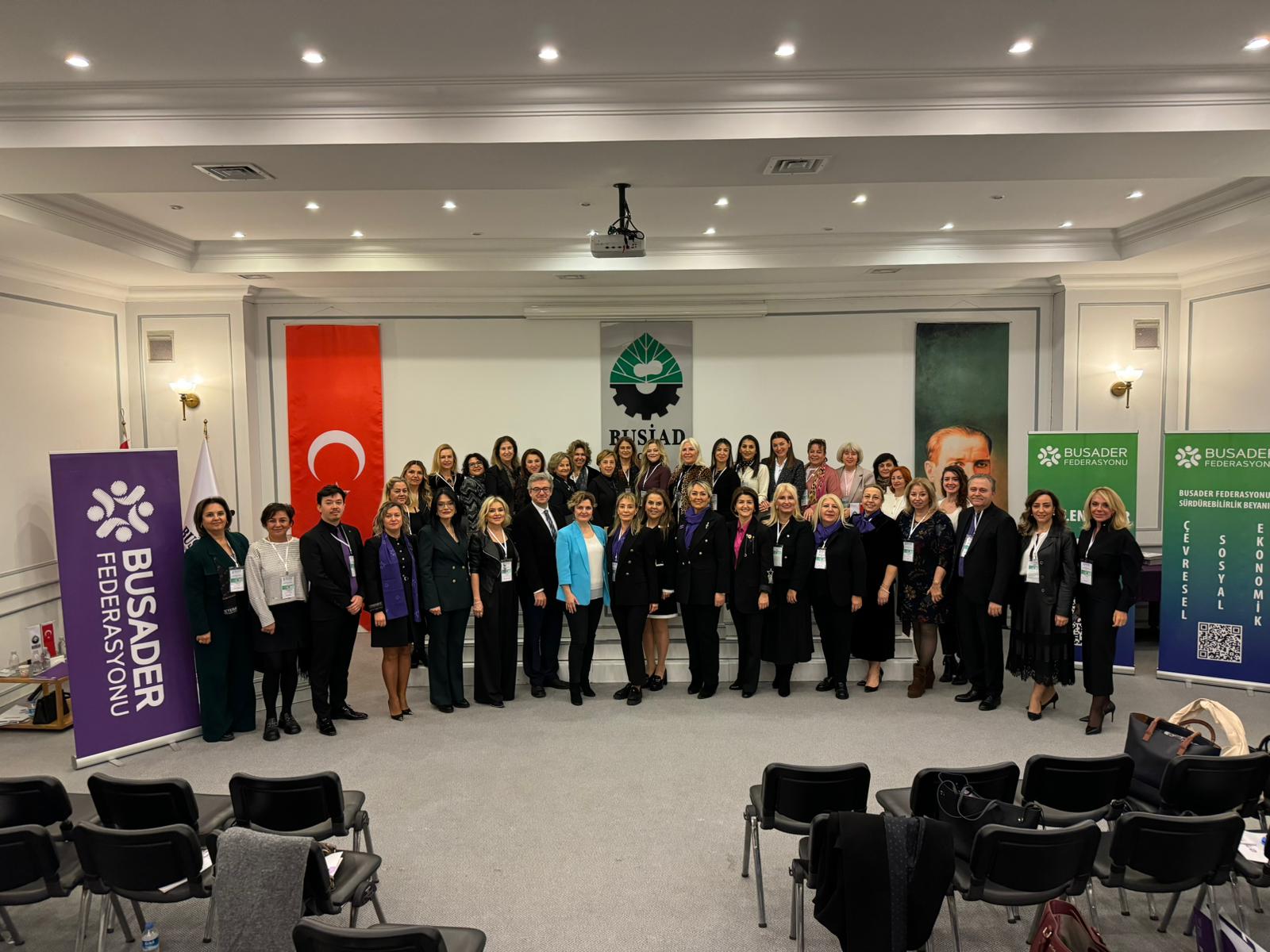 BUSADER Federasyonu’nun BUSİAD Evi’nde düzenlediği “Sürdürülebilirlik Buluşması”na, RUMELİSİAD Sanay