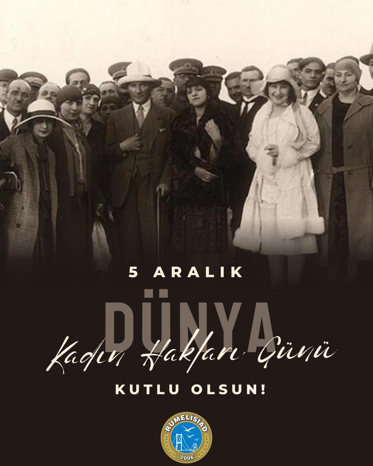 CUMA 5 ARALIK DÜNYA KADIN HAKLARI GÜNÜ