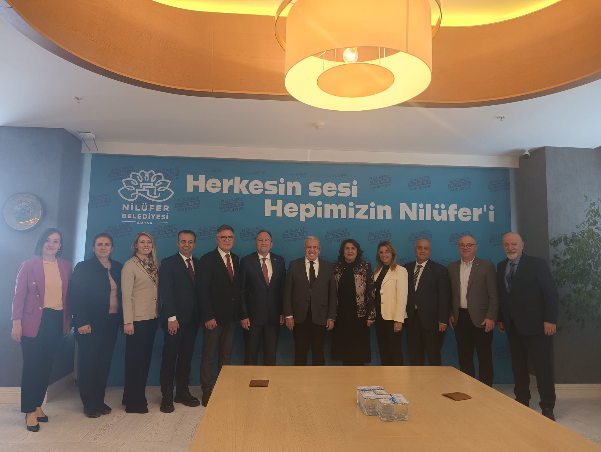 PAZARTESİ NİLÜFER BELEDİYE BAŞKANI ŞADİ ÖZDEMİR ZİYARET