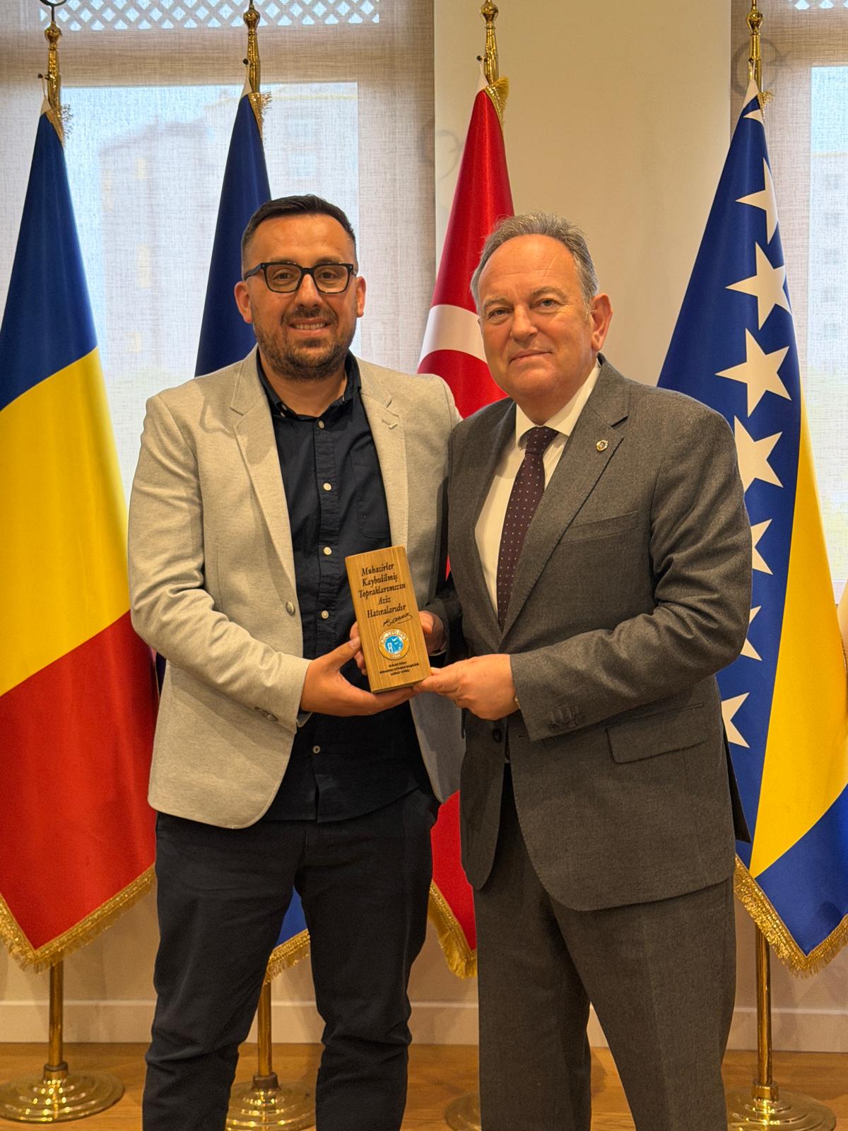 RUMELİSİAD olarak, Kosova’dan gelen kıymetli heyeti dernek merkezimizde ağırlamaktan büyük memnuniye
