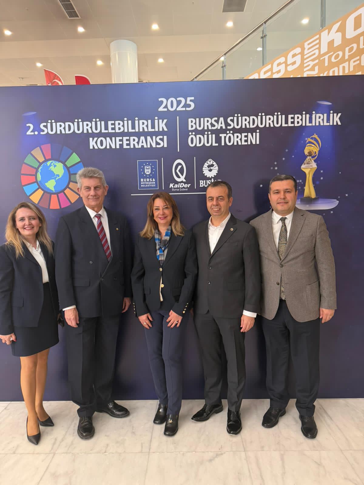 RUMELİSİAD Temsil Heyetinden 2. Sürdürülebilirlik Konferansı ve Ödül Törenine KatılımRUMELİSİAD yöne