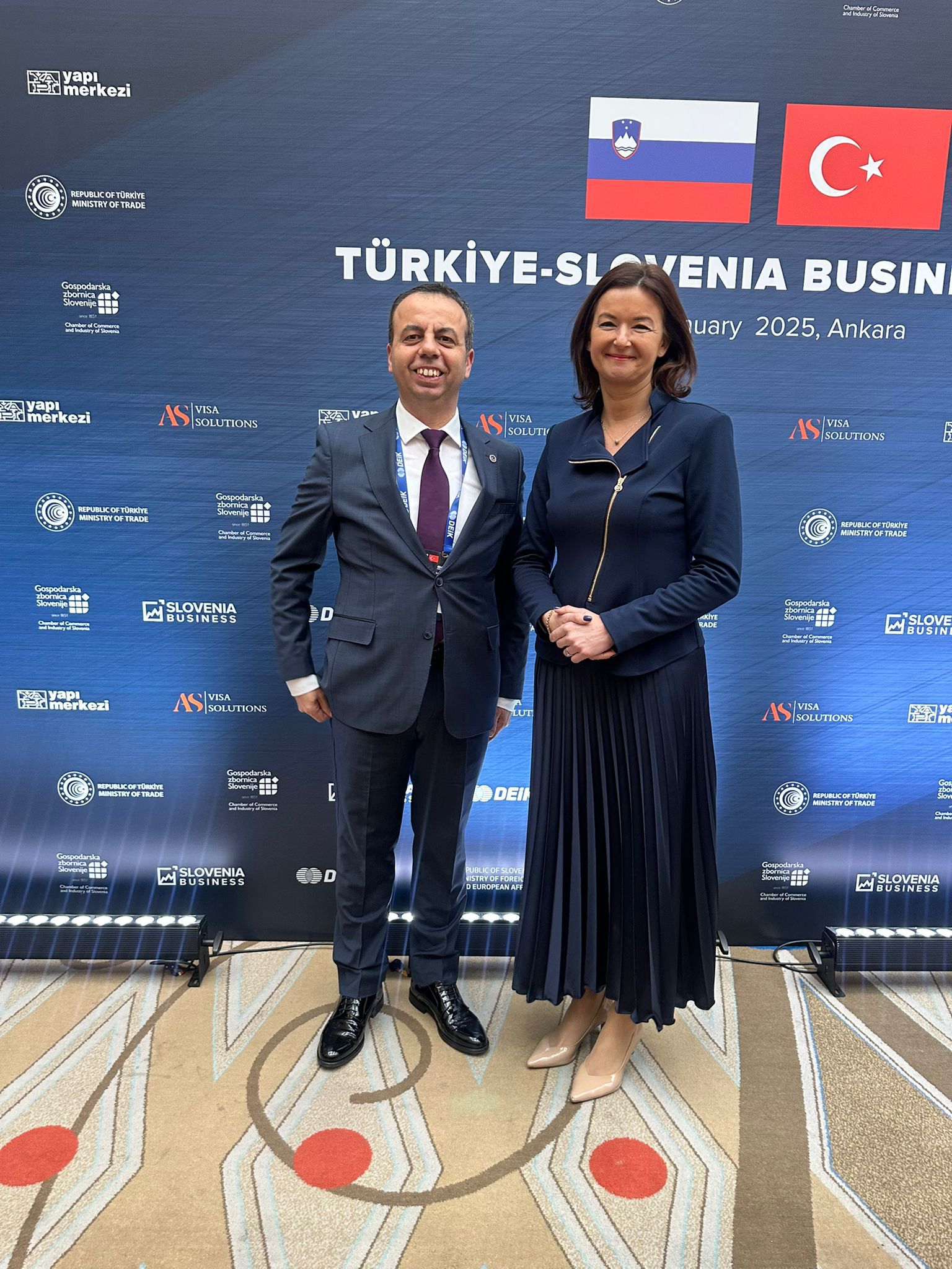Türkiye - Slovenya Karma Ekonomi Komisyonu Toplantısına KatılımRumelisiad adına, Yönetim Kurulu Başk